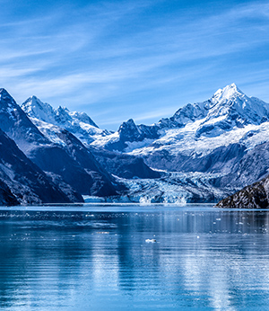 Swiss glacier water